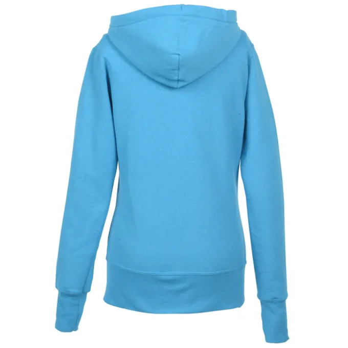 Fashion Full-Zip Hooded Sweatshirt - Ladies' - Screen