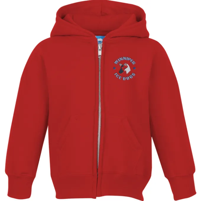 Fashion Full-Zip Hooded Sweatshirt - Toddler