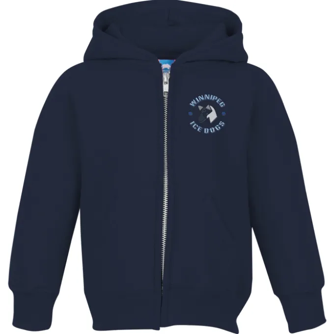 Fashion Full-Zip Hooded Sweatshirt - Toddler