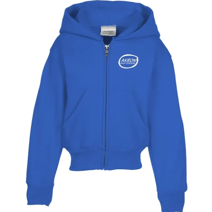 Fashion Full-Zip Hooded Sweatshirt – Youth – Screen