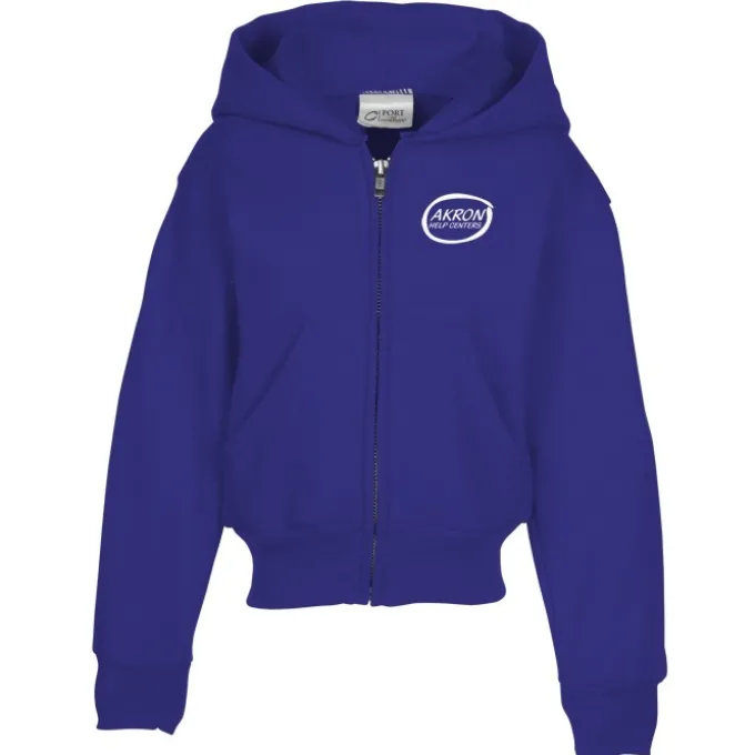 Fashion Full-Zip Hooded Sweatshirt – Youth – Screen