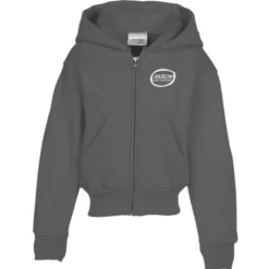 Fashion Full-Zip Hooded Sweatshirt – Youth – Screen