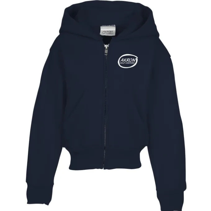 Fashion Full-Zip Hooded Sweatshirt – Youth – Screen