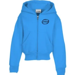 Fashion Full-Zip Hooded Sweatshirt – Youth – Screen