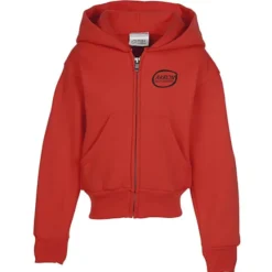 Fashion Full-Zip Hooded Sweatshirt – Youth – Screen