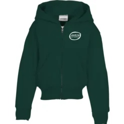 Fashion Full-Zip Hooded Sweatshirt – Youth – Screen