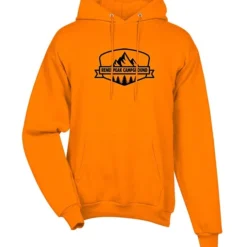 Fashion Pullover Hooded Sweatshirt - Men's - Screen