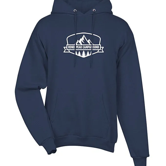Fashion Pullover Hooded Sweatshirt - Men's - Screen