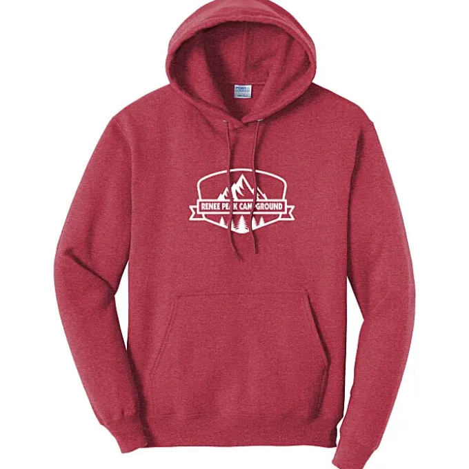 Fashion Pullover Hooded Sweatshirt - Men's - Screen