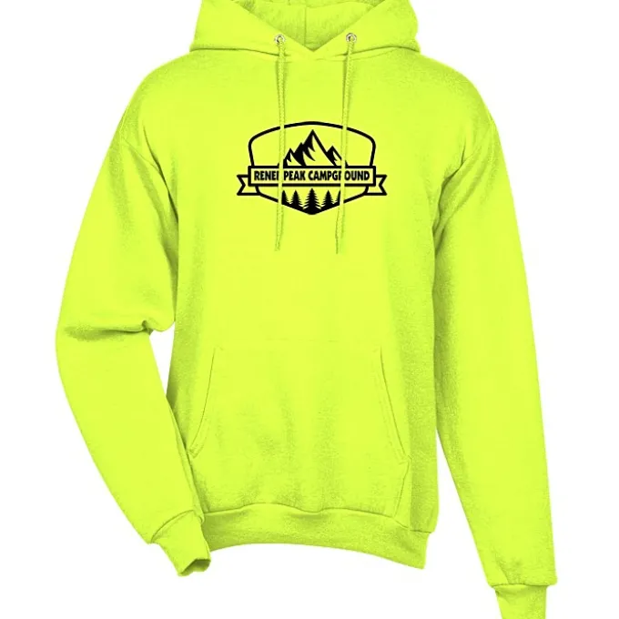 Fashion Pullover Hooded Sweatshirt - Men's - Screen