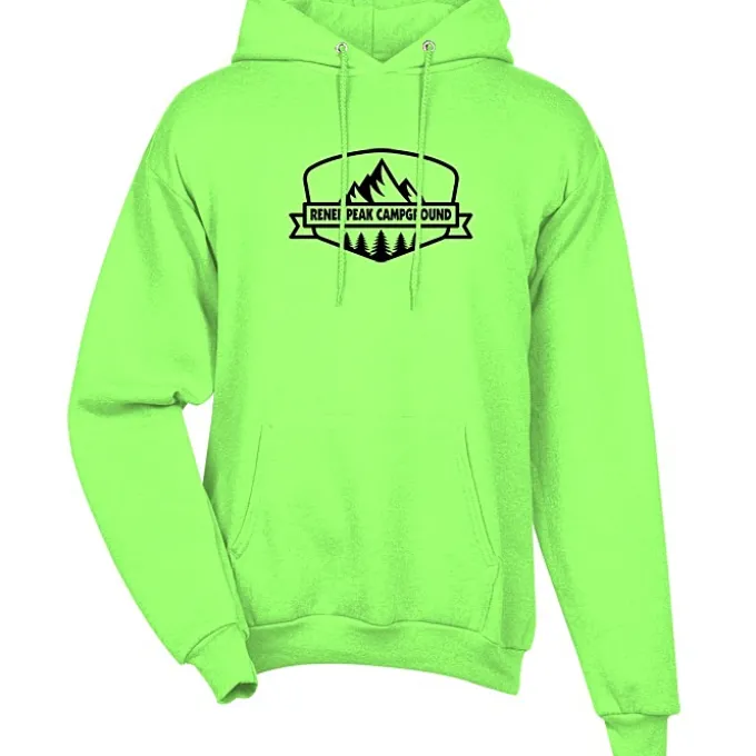 Fashion Pullover Hooded Sweatshirt - Men's - Screen