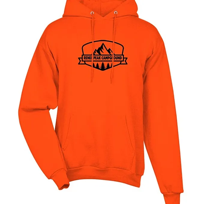 Fashion Pullover Hooded Sweatshirt - Men's - Screen