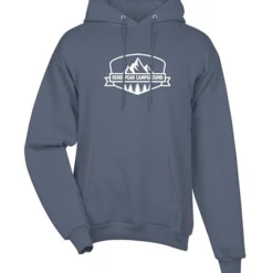 Fashion Pullover Hooded Sweatshirt - Men's - Screen