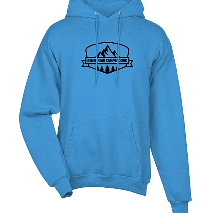 Fashion Pullover Hooded Sweatshirt - Men's - Screen