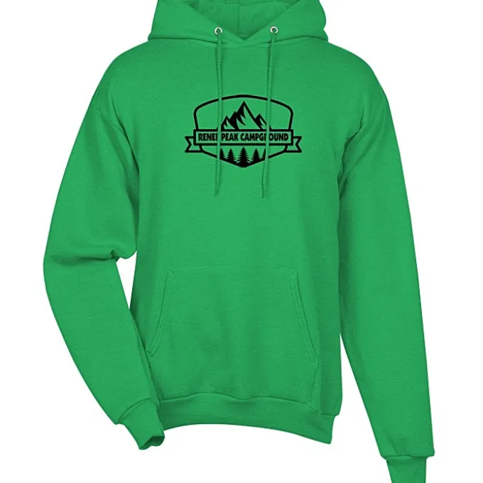 Fashion Pullover Hooded Sweatshirt - Men's - Screen