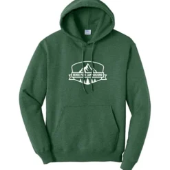 Fashion Pullover Hooded Sweatshirt - Men's - Screen