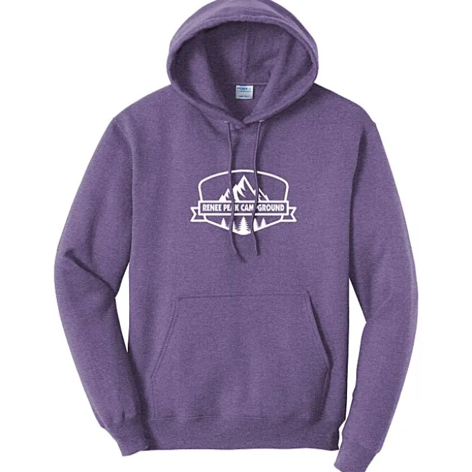 Fashion Pullover Hooded Sweatshirt - Men's - Screen