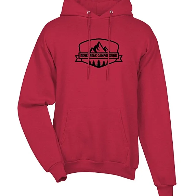 Fashion Pullover Hooded Sweatshirt - Men's - Screen