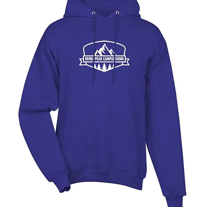 Fashion Pullover Hooded Sweatshirt - Men's - Screen