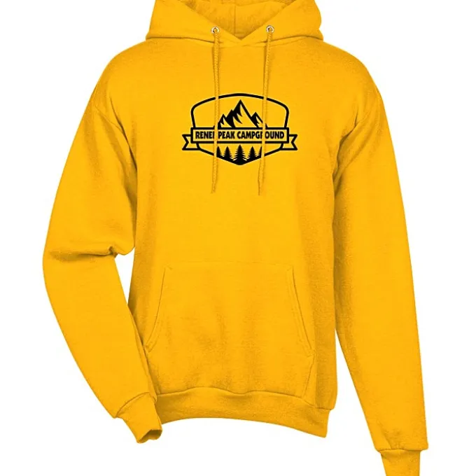 Fashion Pullover Hooded Sweatshirt - Men's - Screen