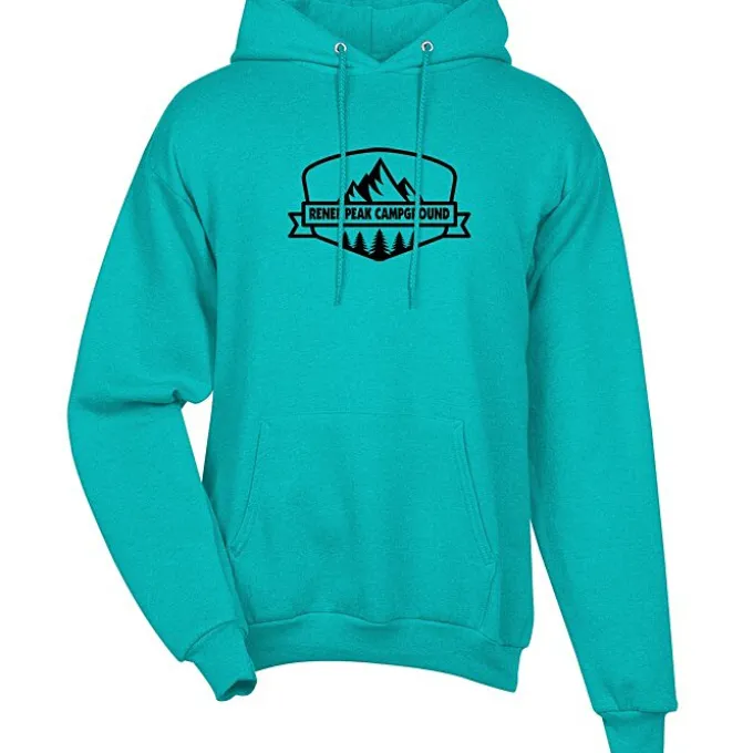 Fashion Pullover Hooded Sweatshirt - Men's - Screen