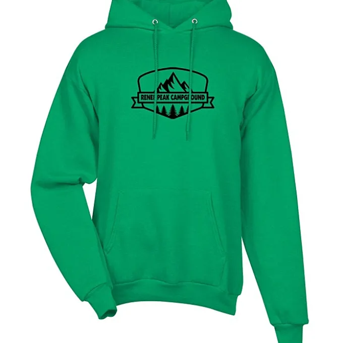 Fashion Pullover Hooded Sweatshirt - Men's - Screen