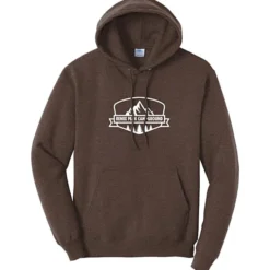 Fashion Pullover Hooded Sweatshirt - Men's - Screen