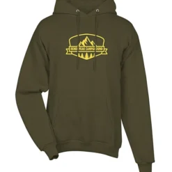 Fashion Pullover Hooded Sweatshirt - Men's - Screen