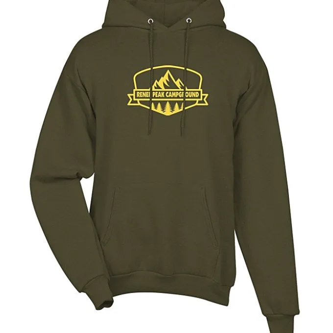 Fashion Pullover Hooded Sweatshirt - Men's - Screen