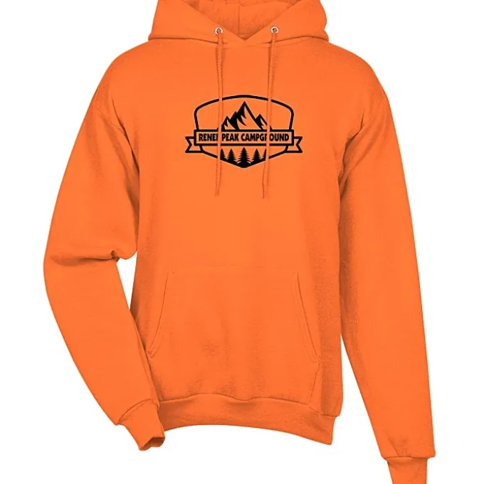 Fashion Pullover Hooded Sweatshirt - Men's - Screen