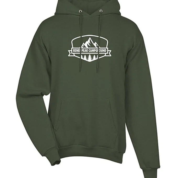 Fashion Pullover Hooded Sweatshirt - Men's - Screen