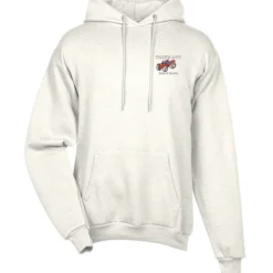 Fashion Pullover Hooded Sweatshirt - Men's - Embroidered