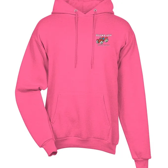 Fashion Pullover Hooded Sweatshirt - Men's - Embroidered