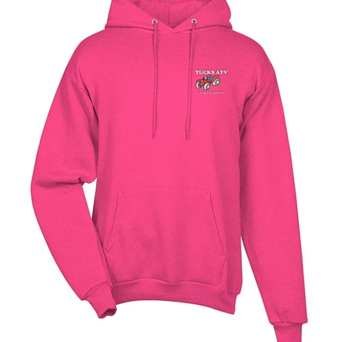 Fashion Pullover Hooded Sweatshirt - Men's - Embroidered