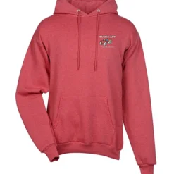 Fashion Pullover Hooded Sweatshirt - Men's - Embroidered