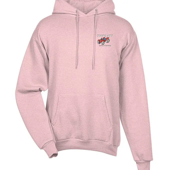 Fashion Pullover Hooded Sweatshirt - Men's - Embroidered