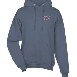 Fashion Pullover Hooded Sweatshirt - Men's - Embroidered