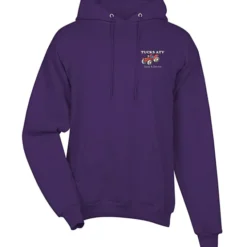 Fashion Pullover Hooded Sweatshirt - Men's - Embroidered