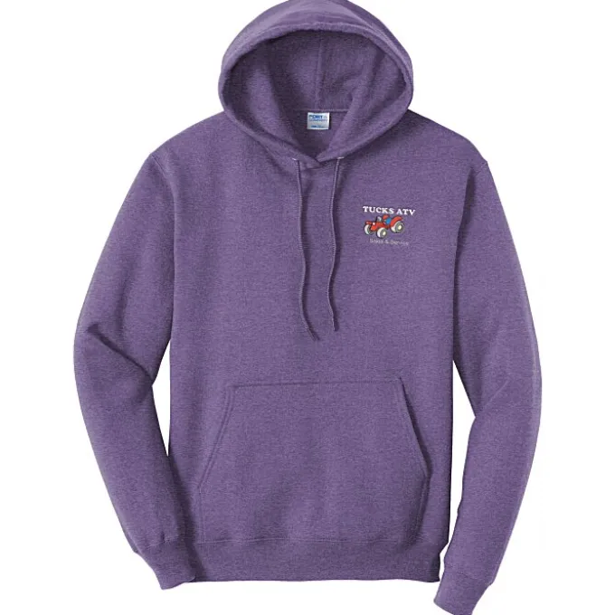 Fashion Pullover Hooded Sweatshirt - Men's - Embroidered