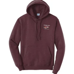 Fashion Pullover Hooded Sweatshirt - Men's - Embroidered