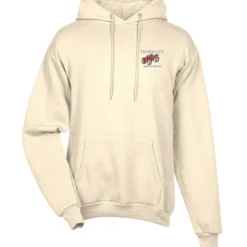 Fashion Pullover Hooded Sweatshirt - Men's - Embroidered