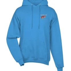 Fashion Pullover Hooded Sweatshirt - Men's - Embroidered