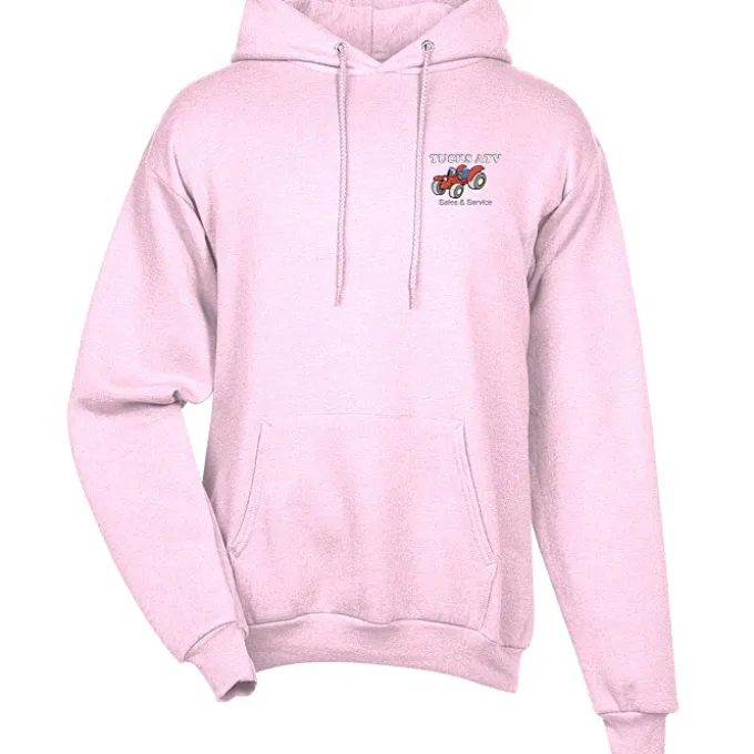 Fashion Pullover Hooded Sweatshirt - Men's - Embroidered