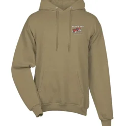 Fashion Pullover Hooded Sweatshirt - Men's - Embroidered