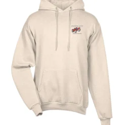 Fashion Pullover Hooded Sweatshirt - Men's - Embroidered