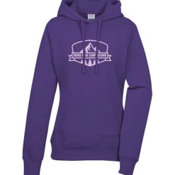 Fashion Pullover Hooded Sweatshirt - Ladies' - Screen