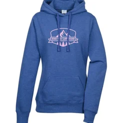 Fashion Pullover Hooded Sweatshirt - Ladies' - Screen