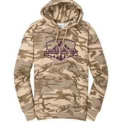 Fashion Pullover Hooded Sweatshirt - Camo - Screen