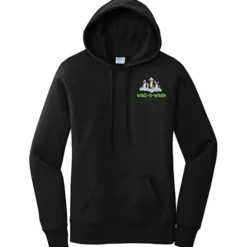 Fashion Pullover Hooded Sweatshirt - Ladies' - Embroidered