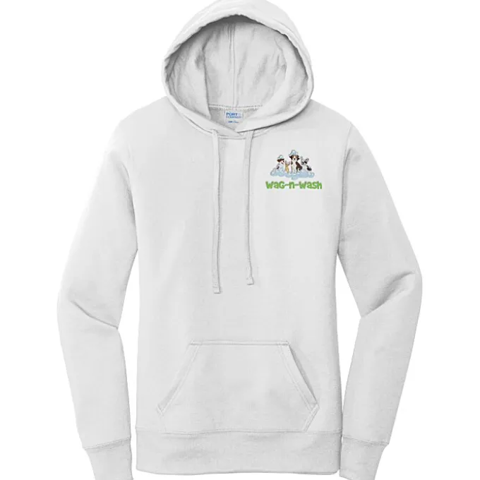 Fashion Pullover Hooded Sweatshirt - Ladies' - Embroidered